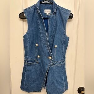 Women Denim Vest from aves